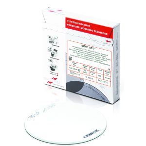 Bioplast Bleach plader 1,0 x 125 mm rund klar