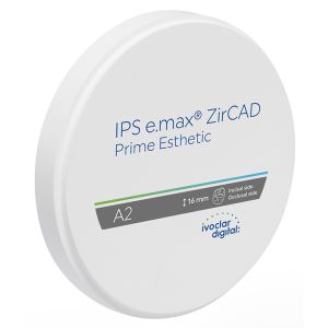 e.max ZirCAD Prime Esthetic A1 Ø98,5 x 16 mm