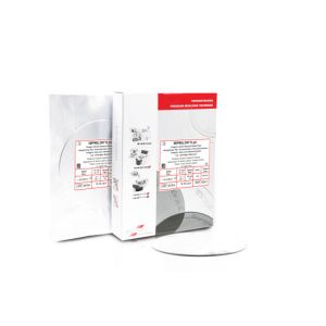 Durasoft PD plader 3,0 x 125 mm rund klar 10 stk.