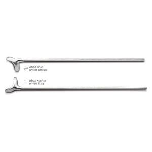 Scheu J-klammer skrå 0,9 mm 10 stk.