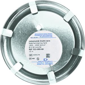 Remanium tråd fjederhård 1,1 mm 10 m.